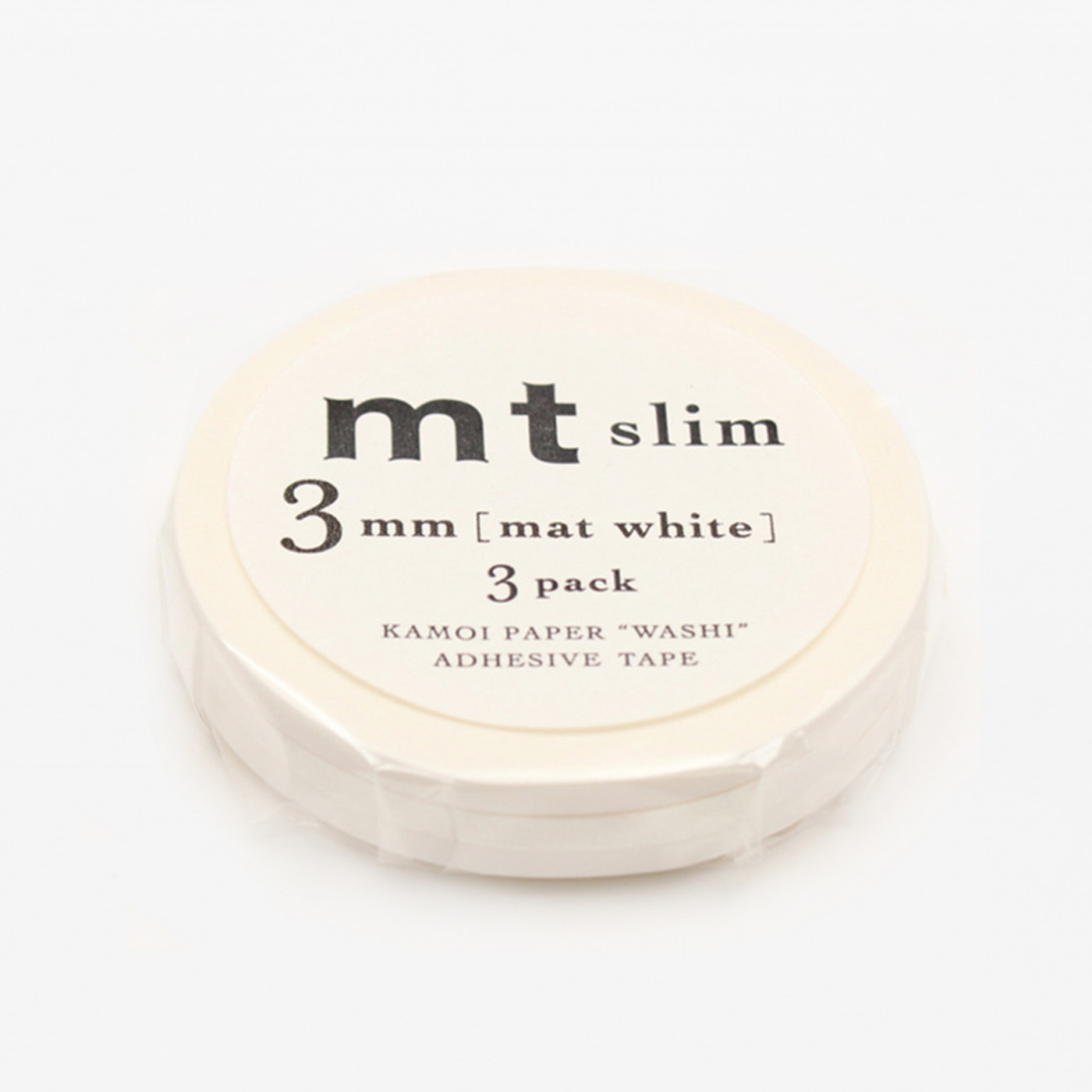 Masking tape Slim Blanc Mat pour déco bébé
